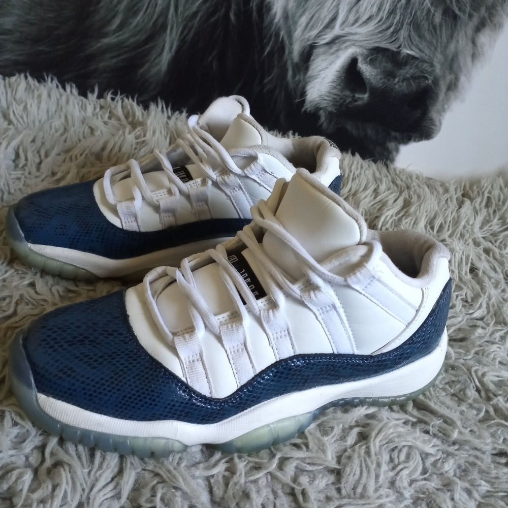 Nike Air Jordan 11 Retro Low LE Snakeskin size 5Y